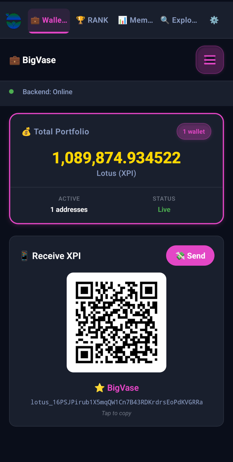 移动钱包参考实现 screenshot